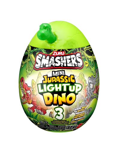 Oyuncaq Zuru S001 Smashers Mini Jurassic Light Up Dino 193052051363
