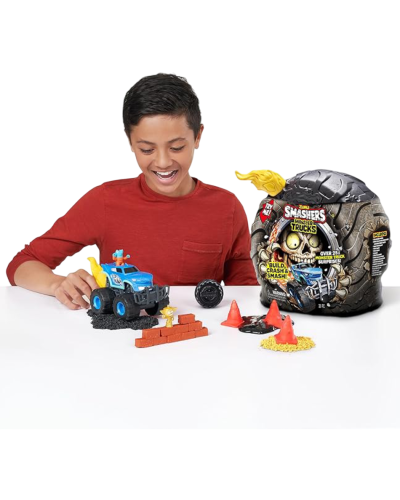 Oyuncaq Zuru S001 Smashers Monster Truck Surprise Monster Wheels Playset 193052050021