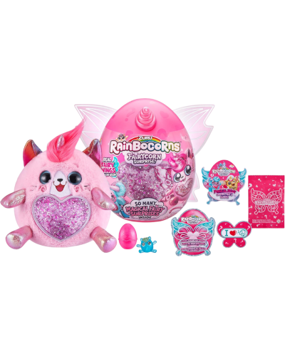 Oyuncaq Zuru S001 Rainbocorns Sequin Surprise Series 4 Fairycorn Surprise 193052027528
