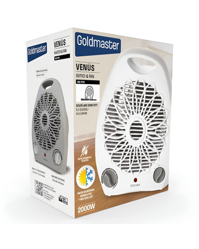 İsidici GoldMaster Venus GM-7919 (Ağ)
