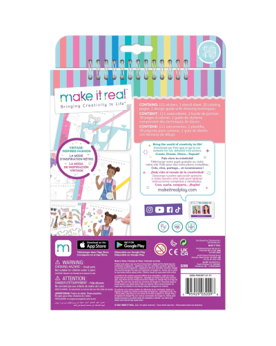 Bloknot Make It Real Blooming Vibes 3209MR / 695929032098