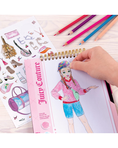 Bloknot Make It Real Juiicy Couture Fashion Design Sketchbook 4426MR / 695929044268