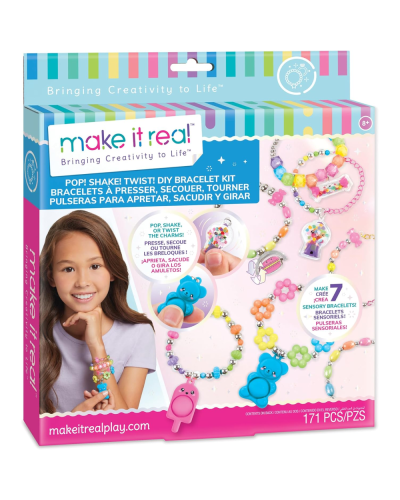 Yaradıcılıq dəsti Make it Real Pop! Shake! Twisty! Diy Bracelet Kit 1328MR / 695929013288