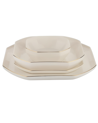 Serviz dəsti Schafer Graceful Bone 56 parça Qızılı 8699131809105