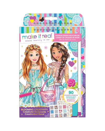 Bloknot Make it Real Blooming Creativity 3202MR / 695929032029