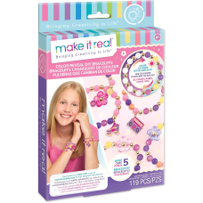 Yaradıcılıq dəsti  Make It Real Color Reveal DIY Bracelets 1217MR / 695929012175