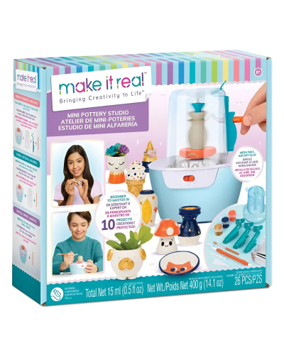 Yaradıcılıq dəsti Make it Real Mini Pottery Wheel 1465MR / 695929014650