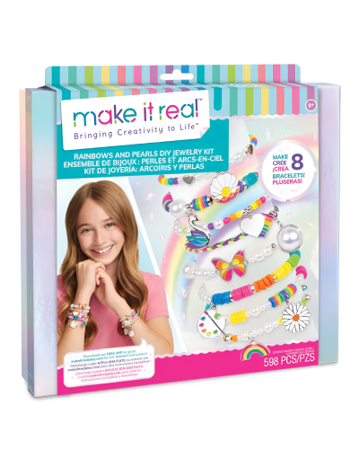 Yaradıcılıq dəsti Make it Real Rainbows and Pearls DIY Jewelry Kit 1729MR / 695929017293