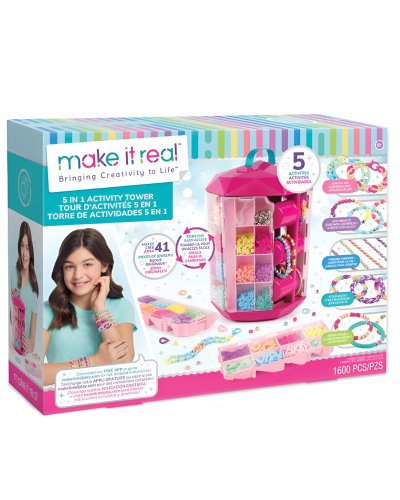 Yaradıcılıq dəsti  Make it Real 5 in 1 Activity Tower 1754MR / 695929017545