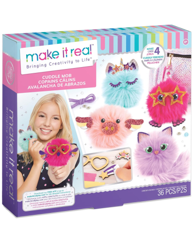 Ponpon hazırlama dəsti Make it Real Cuddlemob 1409MR / 695929014094