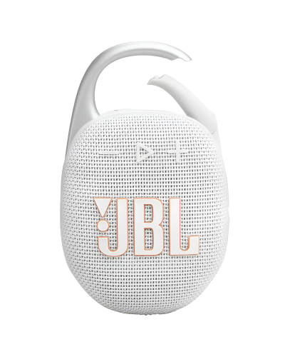 Portativ akustika JBL Clip 5 White JBLCLIP5WHT-N
