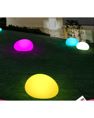 Smart Solar Stone Lights (Small) SLRT-003