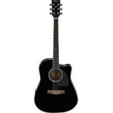 Elektrikli akustik gitara Ibanez PF15ECE-BK