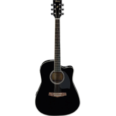 Elektrikli akustik gitara Ibanez PF15ECE-BK