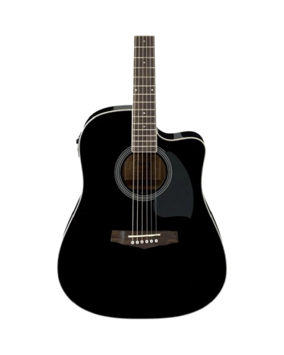 Elektrikli akustik gitara Ibanez PF15ECE-BK