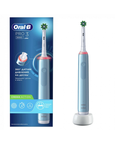Elektrik diş fırçası Oral-B Pro 1 D505.513.3X Mavi