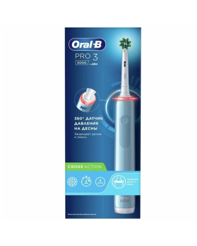 Elektrik diş fırçası Oral-B Pro 1 D505.513.3X Mavi