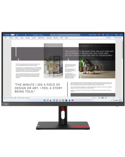 Monitor Lenovo ThinkVision S27I-30 (63DFKAT4EU)