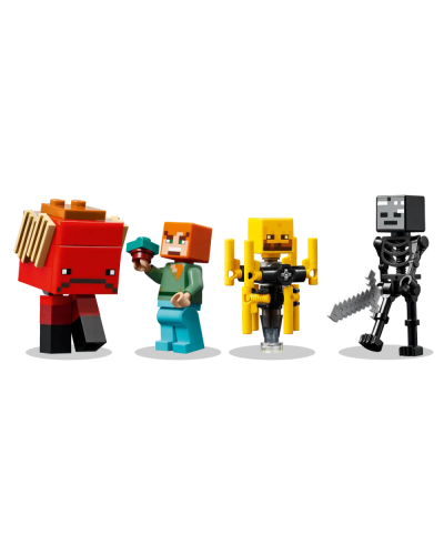 LEGO Constructor Minecraft The Nether Lava Battle Set 21266 / 5702017815404