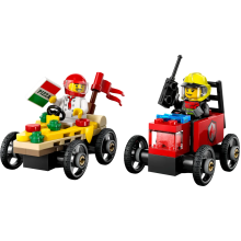 LEGO Constructor City Pizza vs Fire Truck 60458 / 5702017812588
