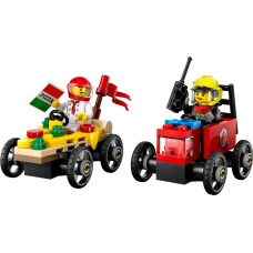 LEGO Constructor City Pizza vs Fire Truck 60458 / 5702017812588