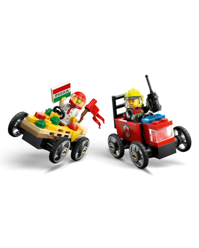 LEGO Constructor City Pizza vs Fire Truck 60458 / 5702017812588