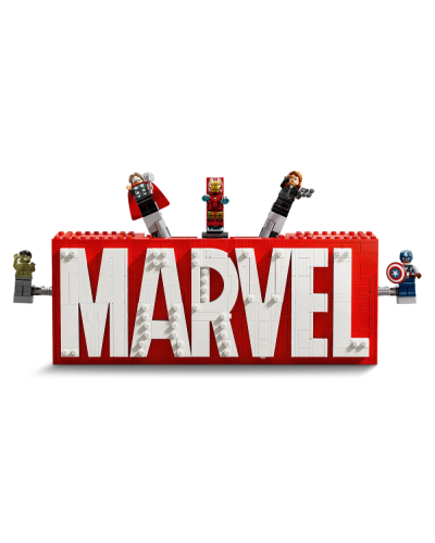 LEGO Super Heroes Marvel Logo and Minifigures 76313 / 5702017817866