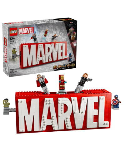 LEGO Super Heroes Marvel Logo and Minifigures 76313 / 5702017817866