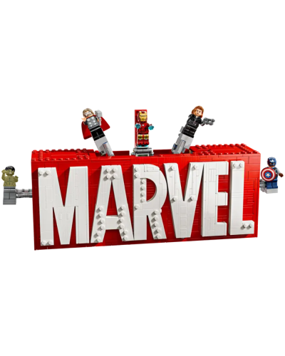 LEGO Super Heroes Marvel Logo and Minifigures 76313 / 5702017817866