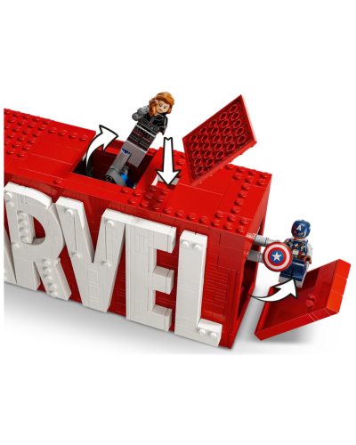 LEGO Super Heroes Marvel Logo and Minifigures 76313 / 5702017817866