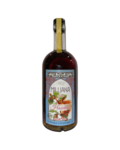 Sirop Milliana şəkərsiz Qovurulmuş fındıq 700 ml