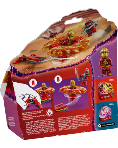 LEGO Constructor Ninjago Kai's Dragon Spinjitzu Spinner 71823 / 5702017818733
