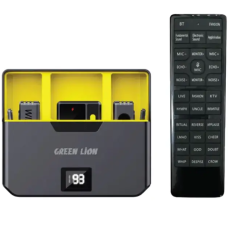 Blogger Microphone Green Lion with Remote Control Lightning Black