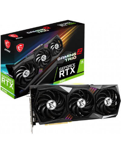 MSI GeForce RTX 3080 12GB GDDR6X Gaming Z Trio LHR VGA (RTX3080_GAMZTRIO12G_LHR)