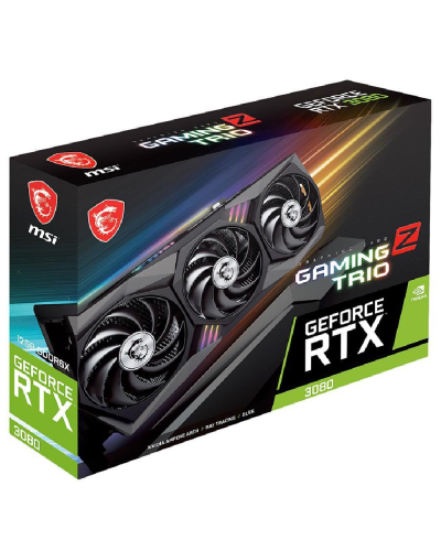 MSI GeForce RTX 3080 12GB GDDR6X Gaming Z Trio LHR VGA (RTX3080_GAMZTRIO12G_LHR)