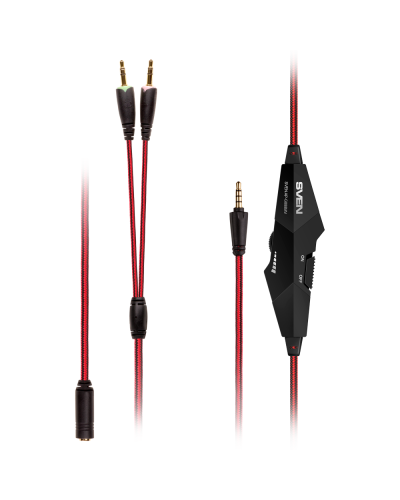 Qulaqlıq SVEN AP-G888MV Gaming Black-Red