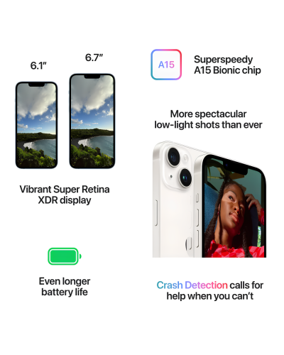 iPhone 14 128 GB Midnight