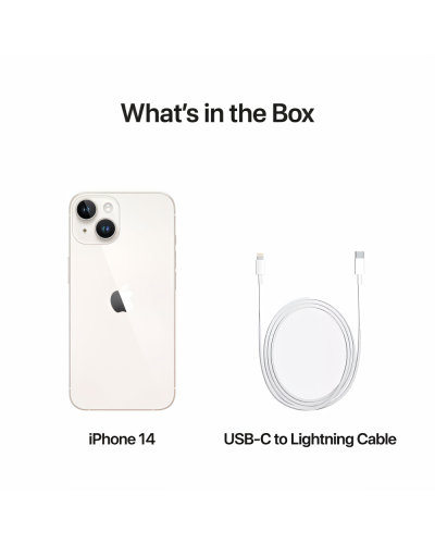iPhone 14 128 GB Starlight