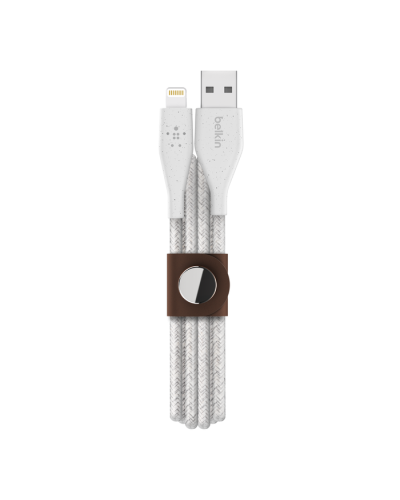 Belkin Duratek Plus Lightning - Usb-A 1.2M White