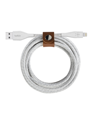 Belkin Duratek Plus Lightning - Usb-A 1.2M White