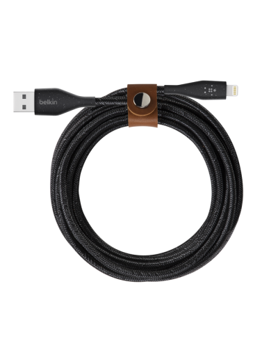 Belkin Duratek Plus Lightning Usb-A 1.2M Black