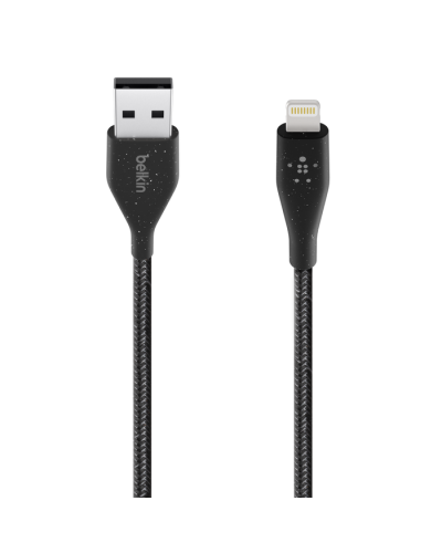 Belkin Duratek Plus Lightning Usb-A 1.2M Black