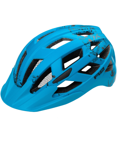 Helmet R2 Lumen Junior "S" Blue-Black