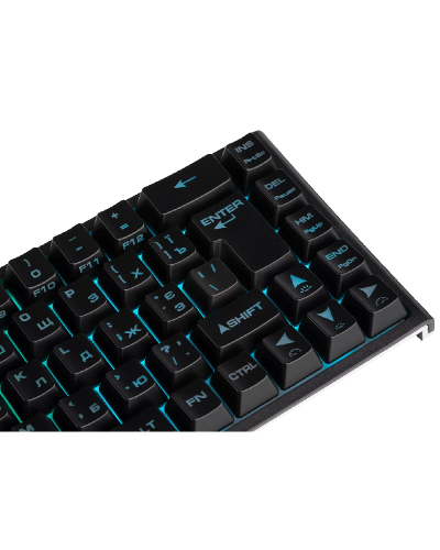 Gaming Keyboard 2E KG350 RGB 68 key Black / KG350UBK