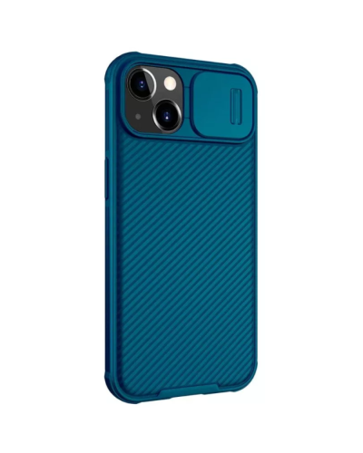 Qoruyucu örtük Nillkin iPhone 13 CamShield Blue 3127