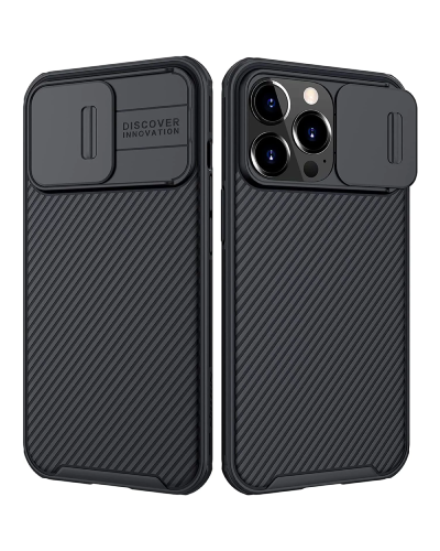 Qoruyucu örtük Nillkin iPhone 13 Pro CamShield Black 3141