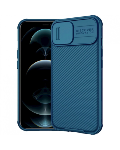 Qoruyucu örtük Nillkin iPhone 13 Pro CamShield Blue 3158