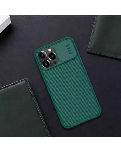 Qoruyucu örtük Nillkin iPhone 13 Pro CamShield Green 3165