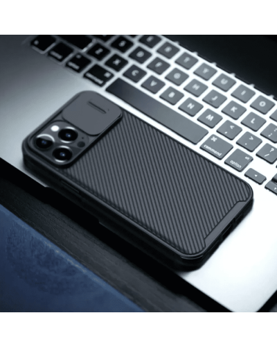 Qoruyucu örtük Nillkin iPhone 13 Pro Max CamShield Black 3172