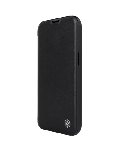 Qoruyucu örtük Nillkin iPhone 13 Pro Max Qin Pro Leather Black 5587
